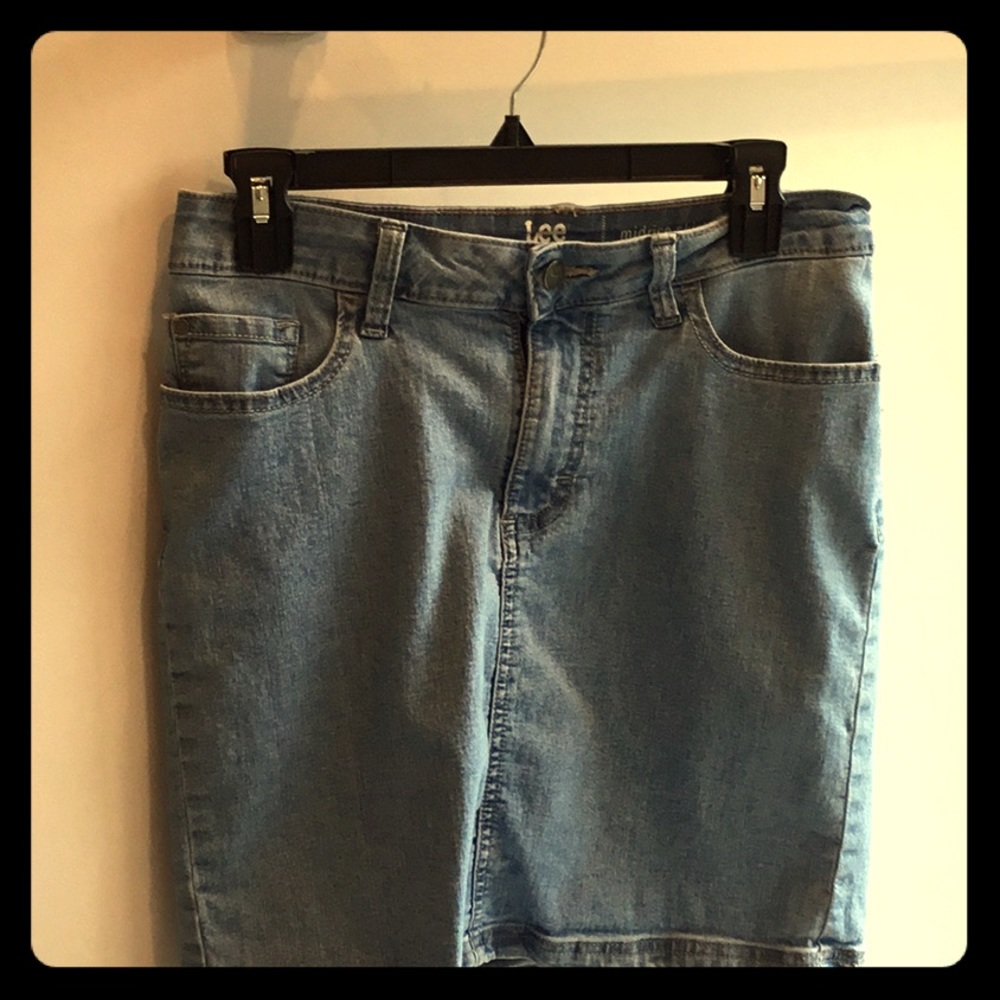 Blue jean Skort